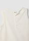 White organic cotton vest top with print_2