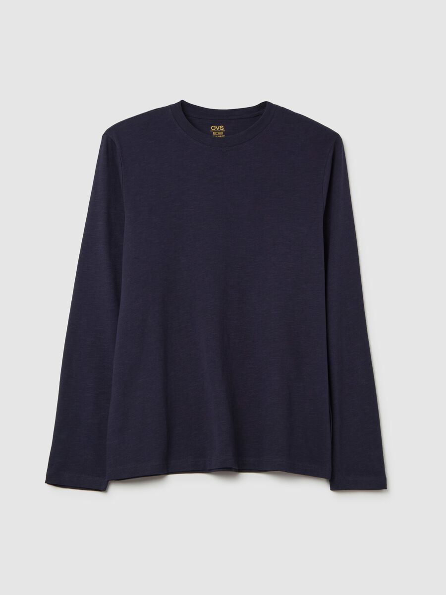 Long-sleeved T-shirt in cotton_4