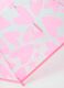 Transparent girl's umbrella with pink hearts_1