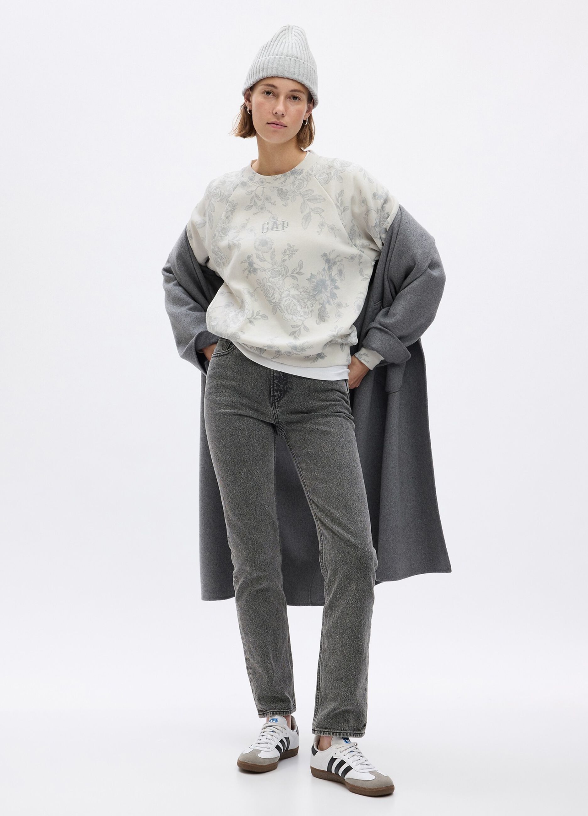 LoveShackFancy sweatshirt with raglan sleeves