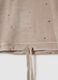 Beige pyjama sweatshirt with adjustable drawstring_5