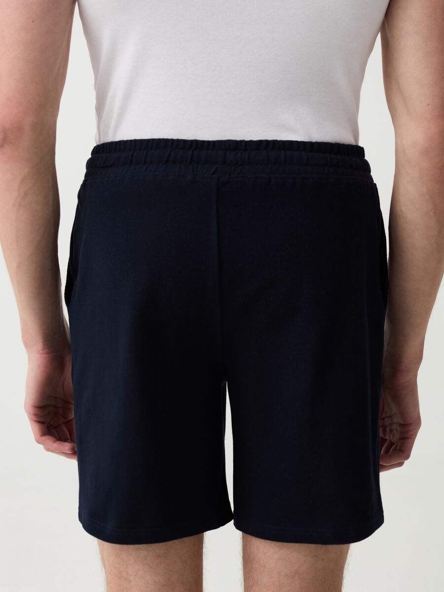 Shorts pigiama con coulisse_1