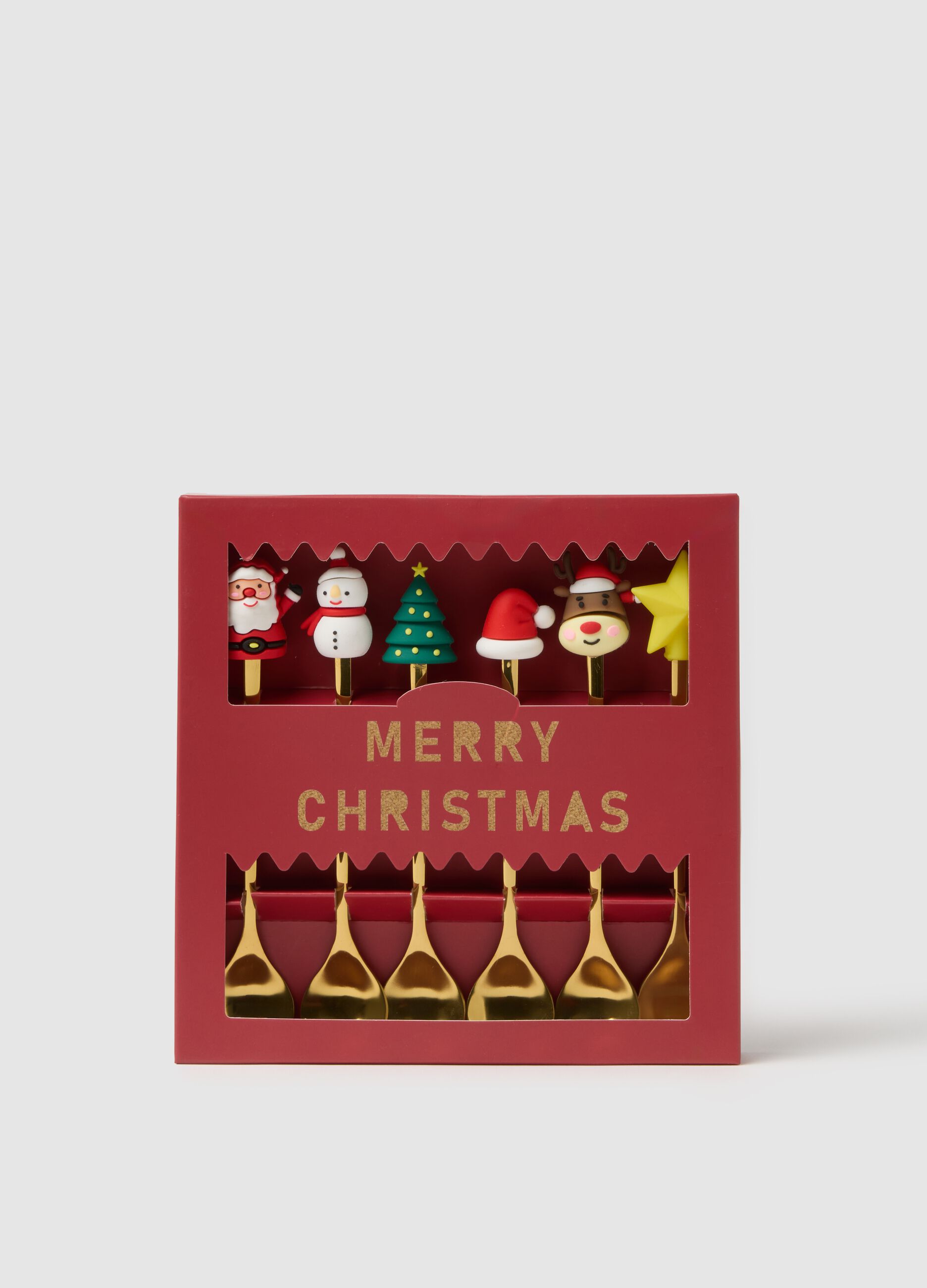 Christmas Steel Spoons