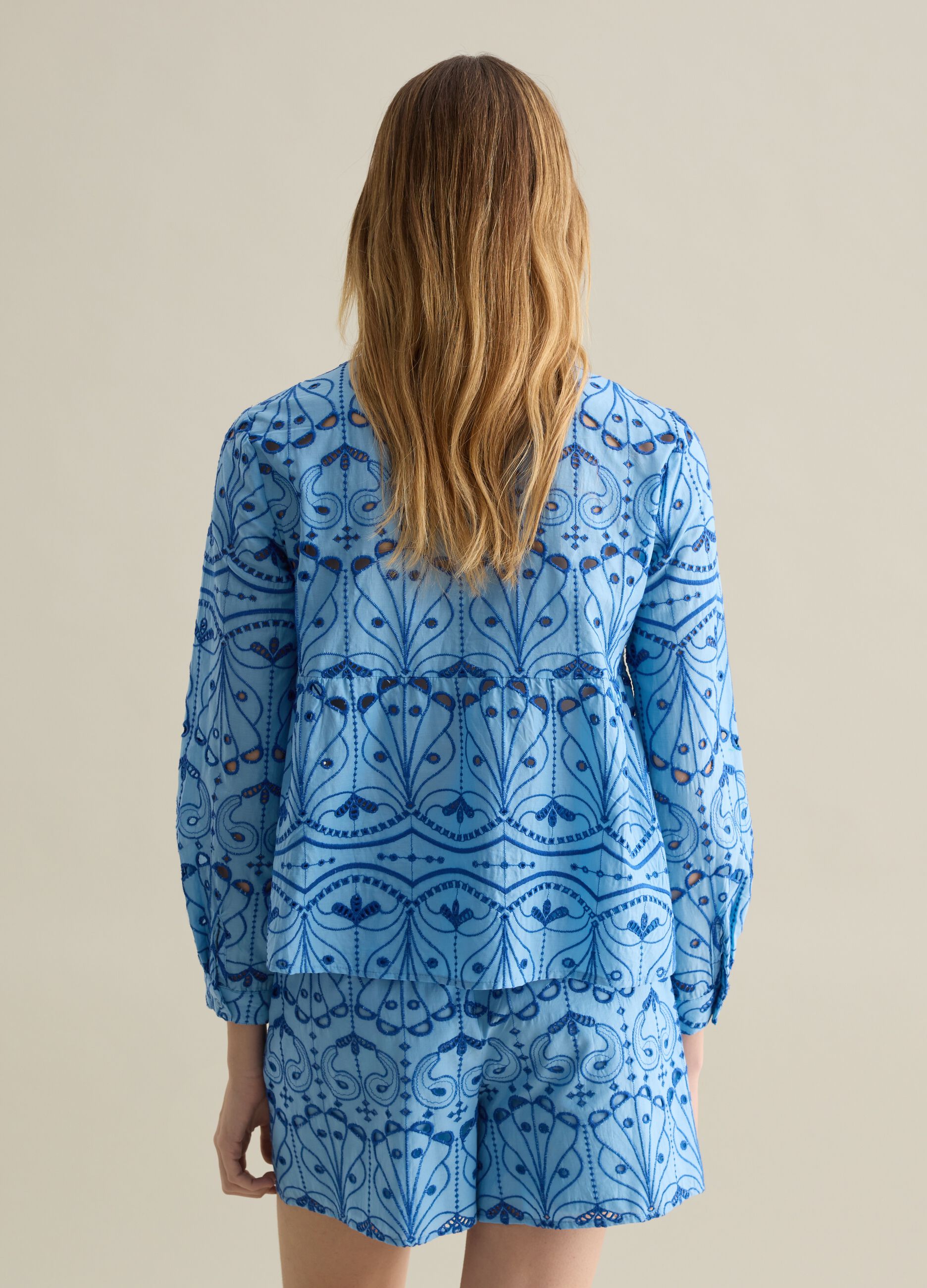 Broderie anglaise shirt