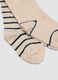 Tripack di calze lunghe beige in cotone organico elasticizzato_2