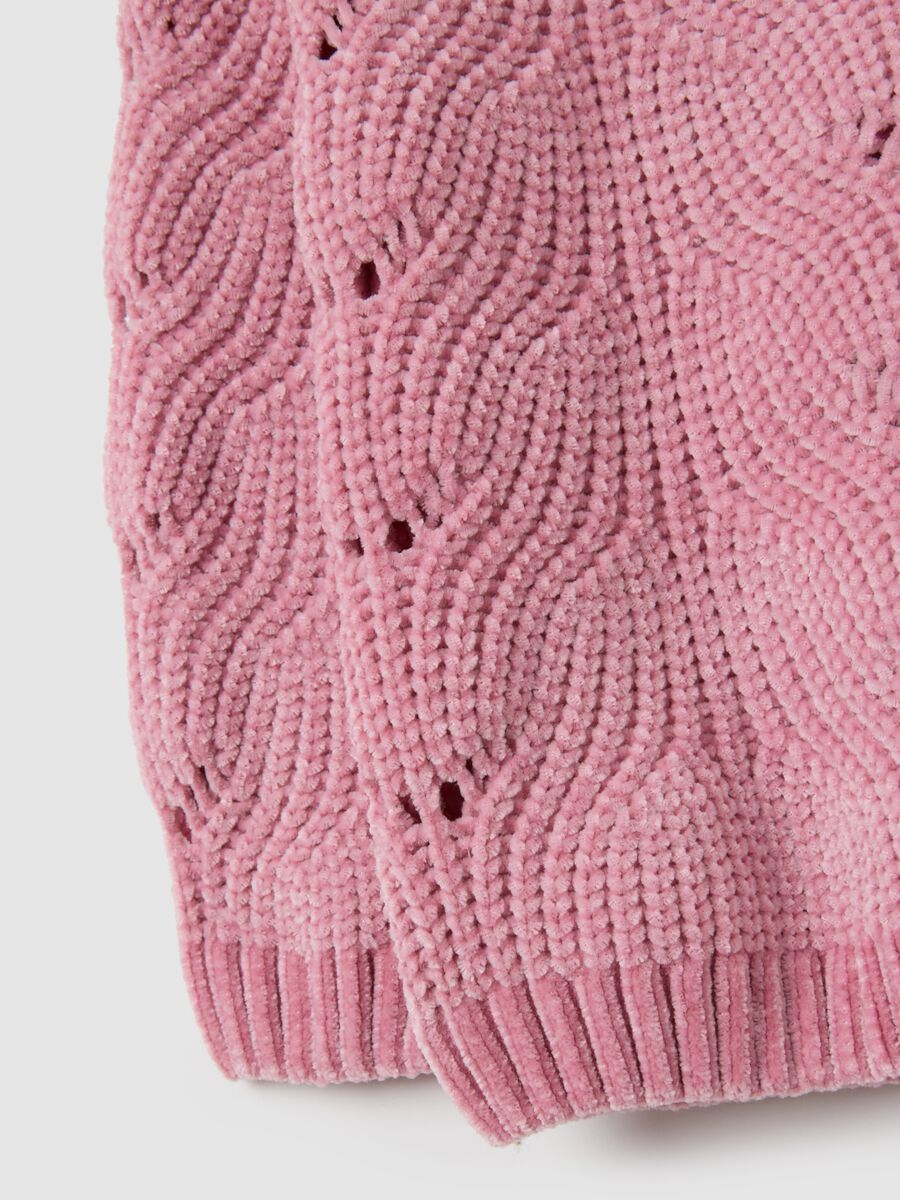 Girls' pink blend sweater regular fit_2