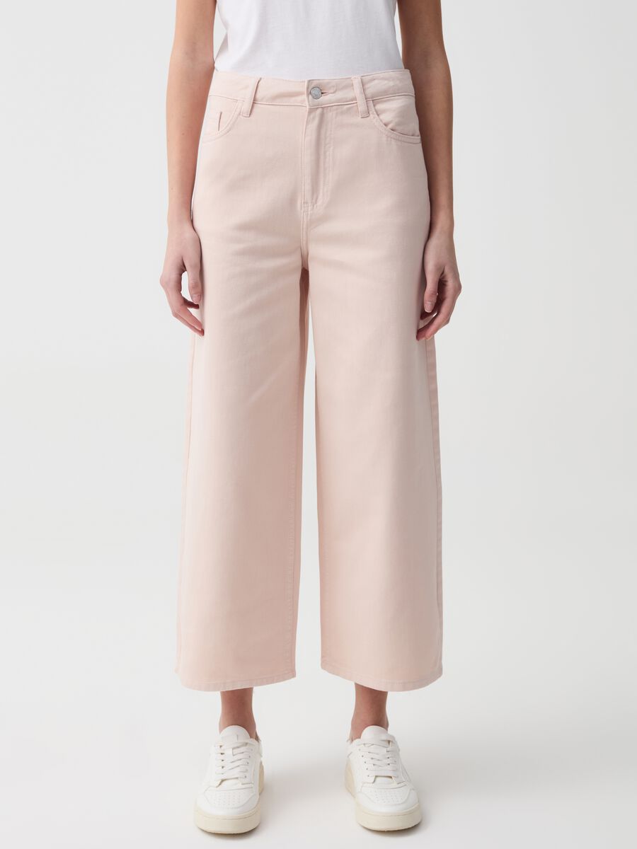 Wide-leg cropped jeans_2