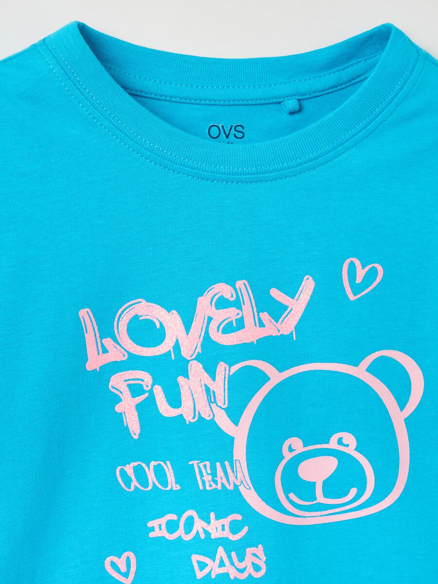 T-shirt a maniche lunghe in cotone_2