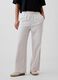 Wide-leg cotton-blend trousers_1