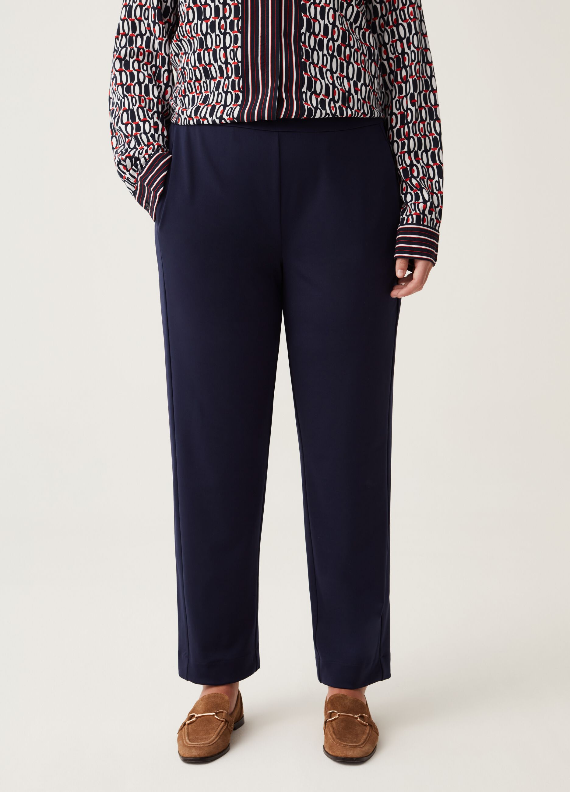 Pantaloni a sigaretta Curvy MYA_1