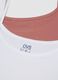 2-pack pink and white organic stretch cotton vests_2