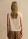 Beige cotton-blend tank top_3