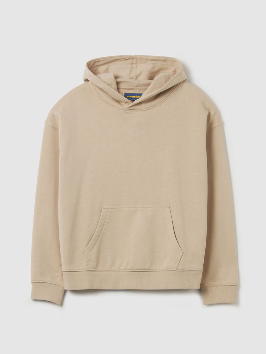 French terry sweatshirt with hood_4