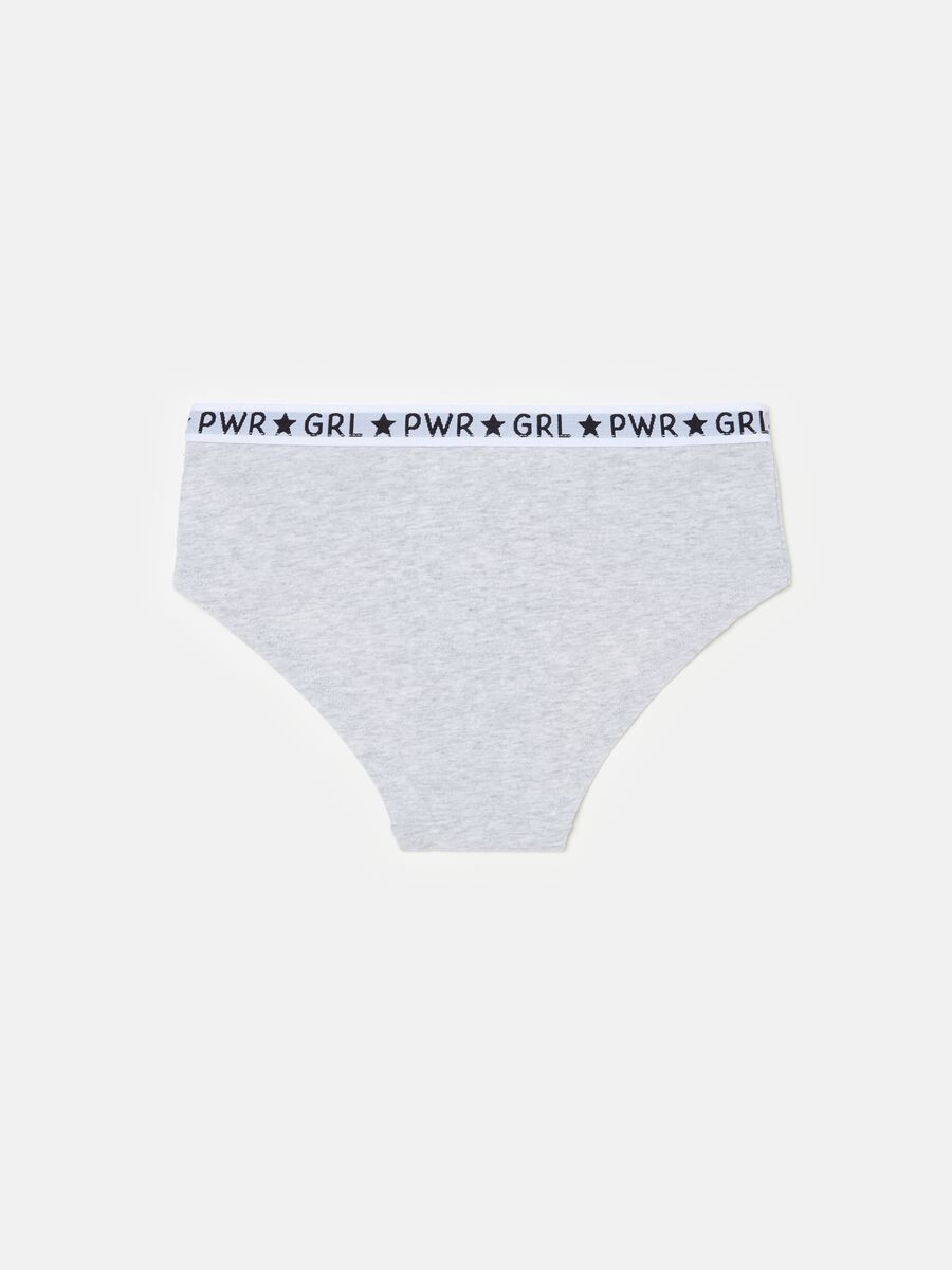 Organic cotton French knickers with print_1