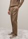 Brown Regular Fit Trousers_3