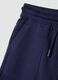 Boys&rsquo; blue pure cotton shorts with elasticated waist_3
