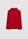 Children's high-neck red cotton t-shirt regular fit print_1