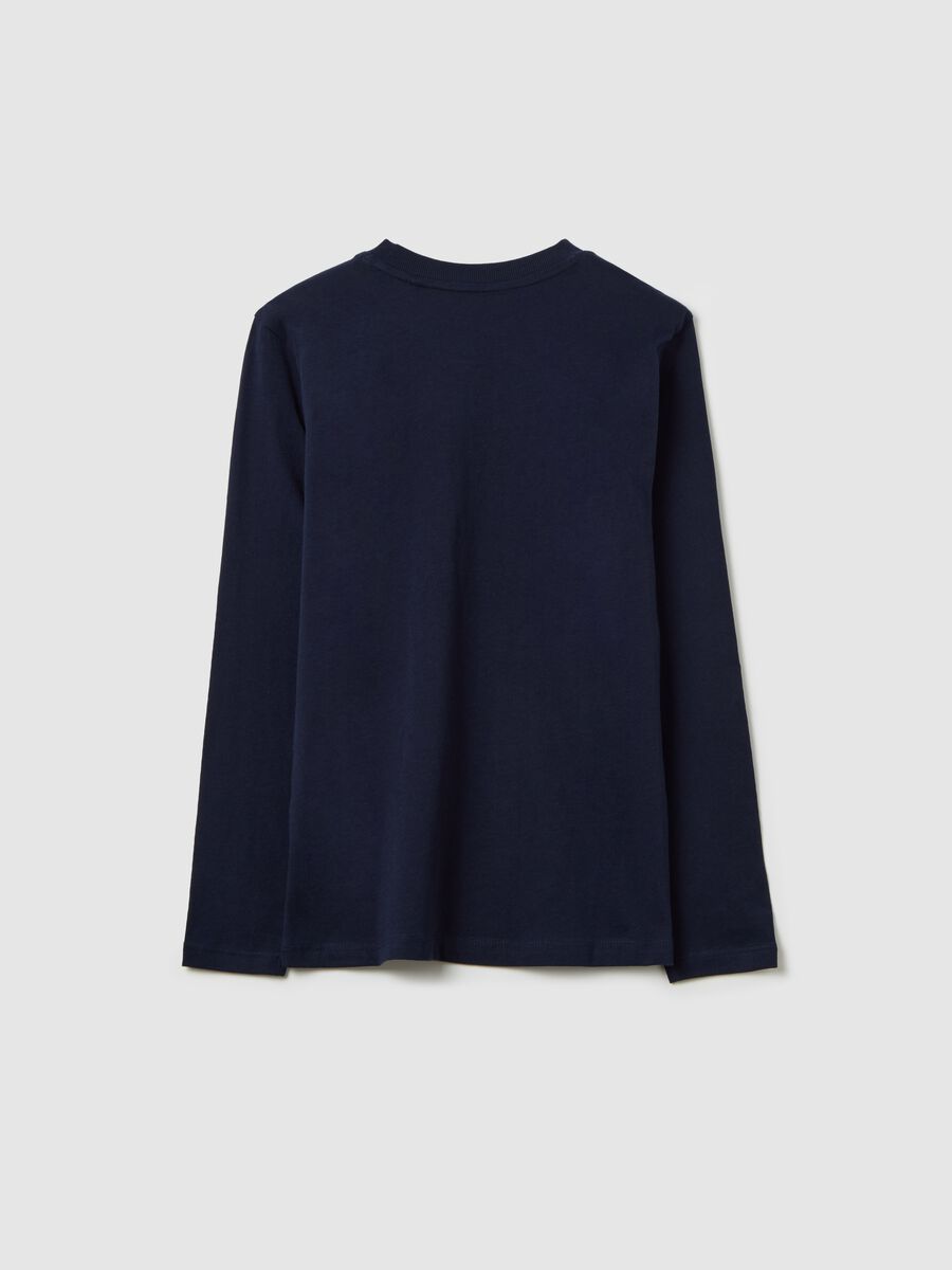 Long-sleeved T-shirt in cotton with print_4