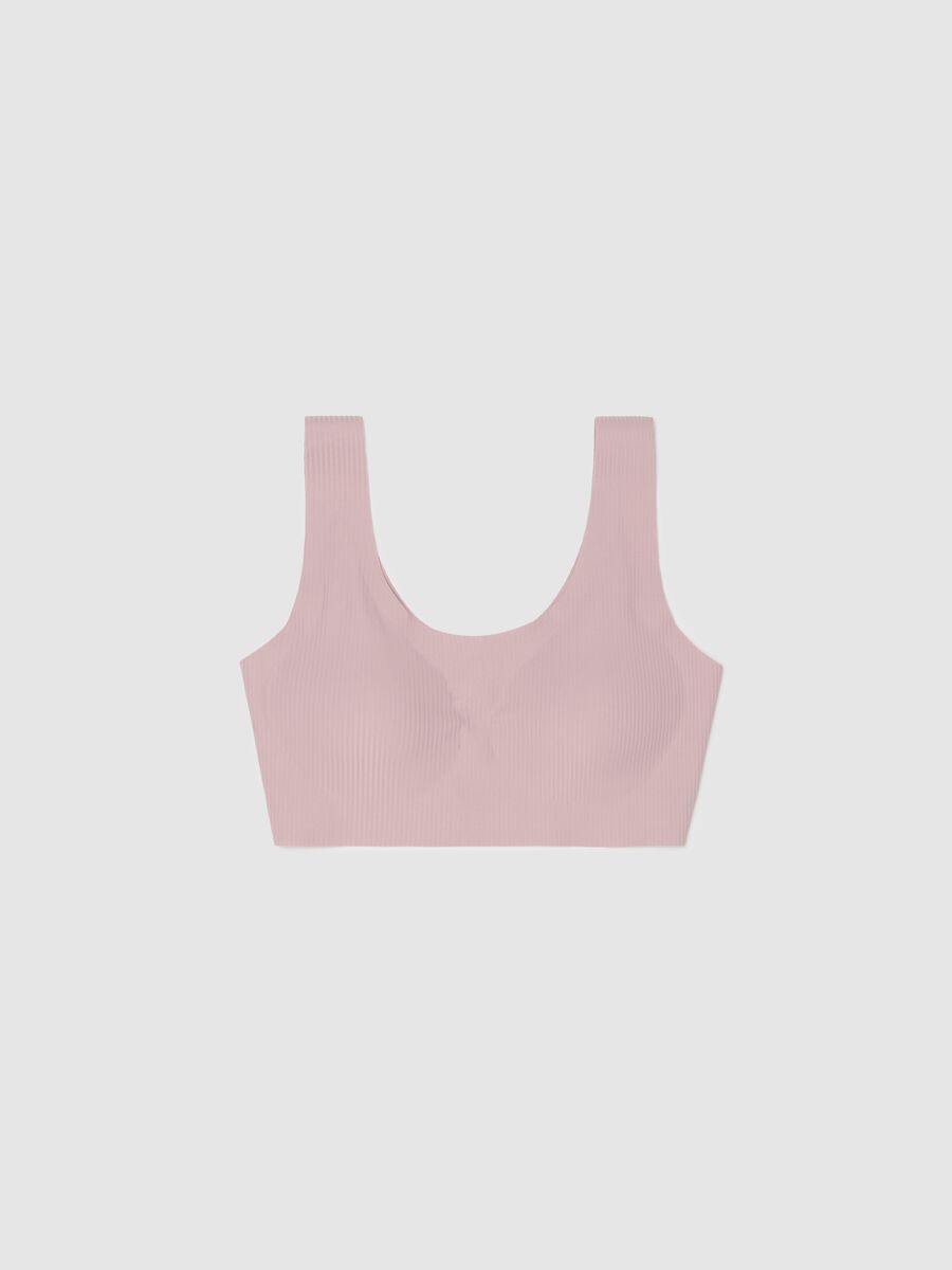 Seam-free ribbed bralette_4