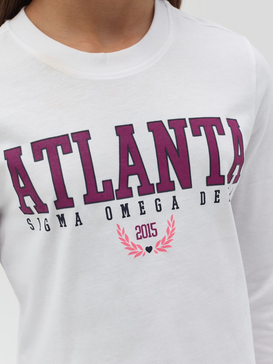 Long-sleeved T-shirt with print_1