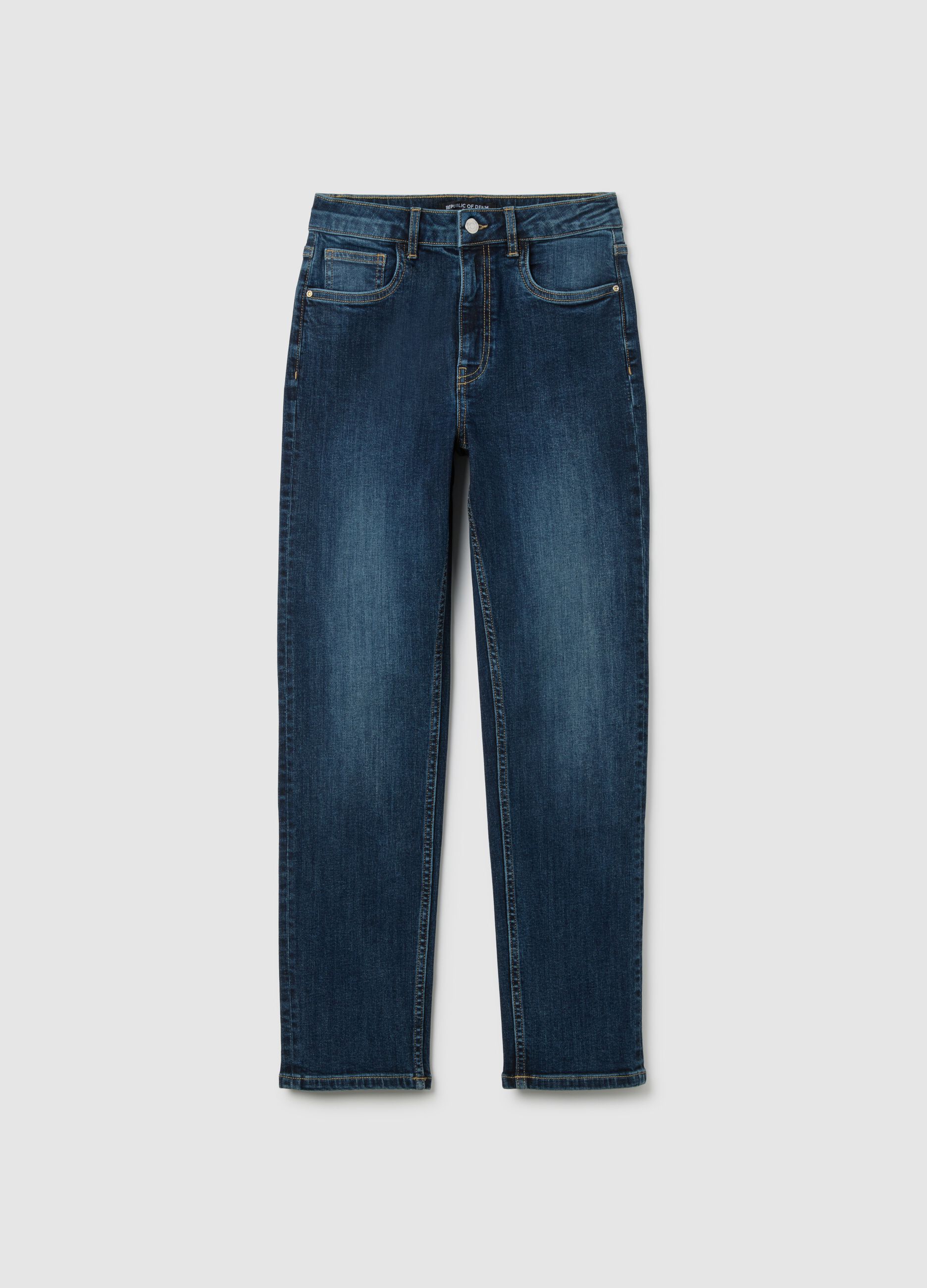 Jeans slim blu elasticizzato