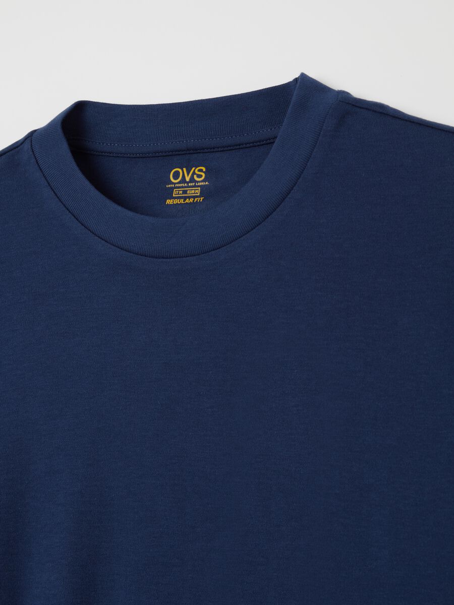 Long-sleeved T-shirt in interlock cotton_5