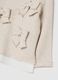Beige sweatshirt and trousers set for girls in cotton blend regular fit_2
