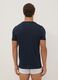 Blue regular-fit Supima cotton crew-neck T-shirt_3