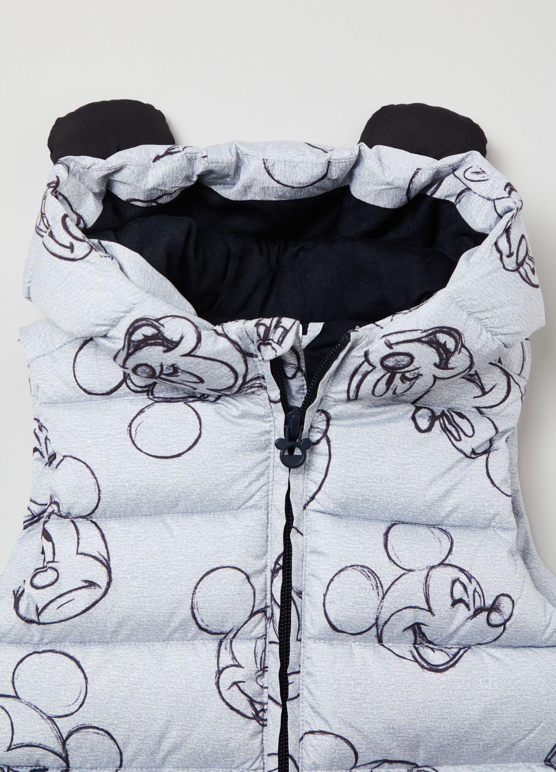 Gilet trapuntato con stampa Topolino_2