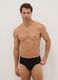 Pack of black stretch cotton regular fit briefs_0