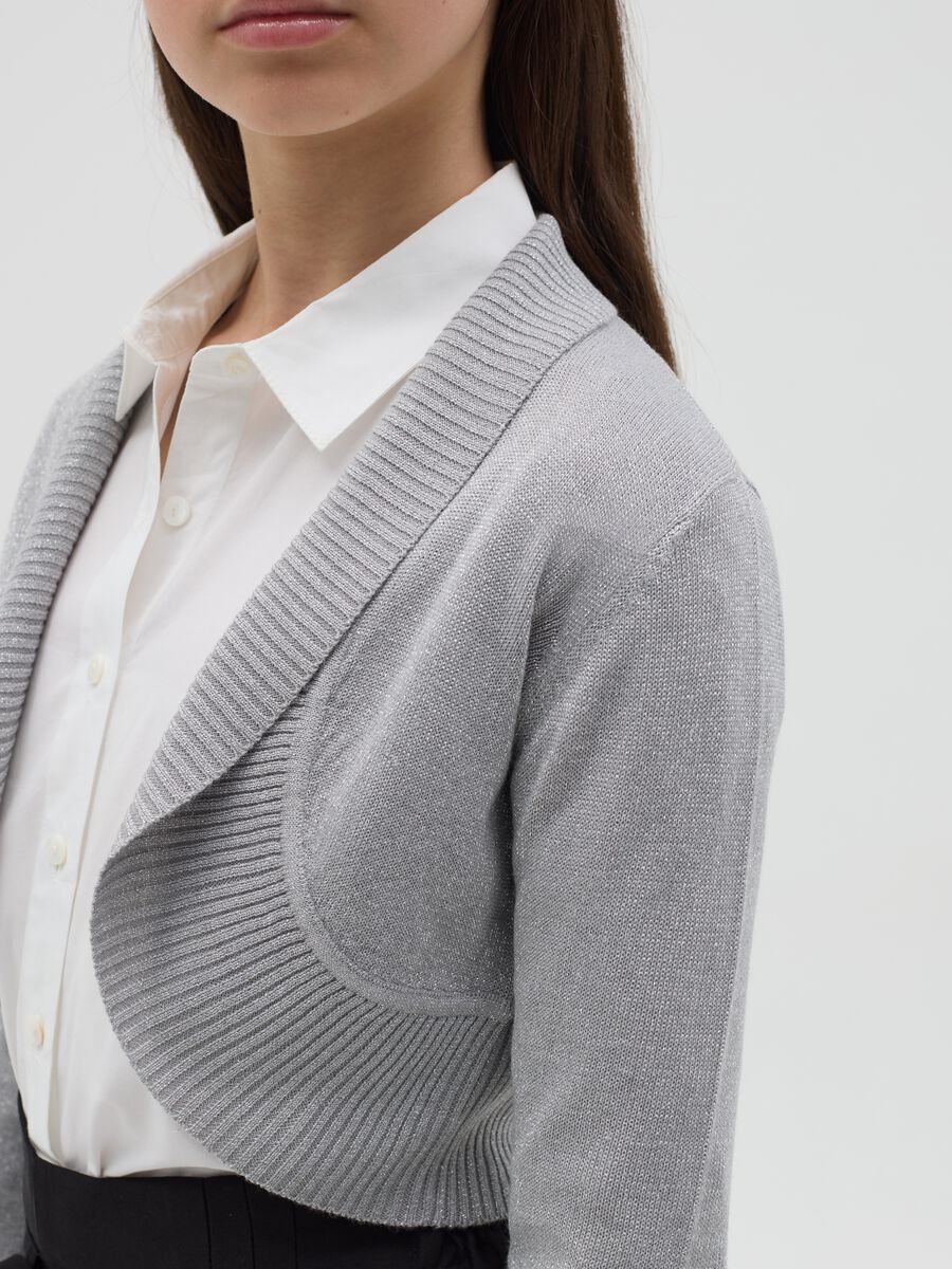 Edge to edge cardigan with shawl neck_1