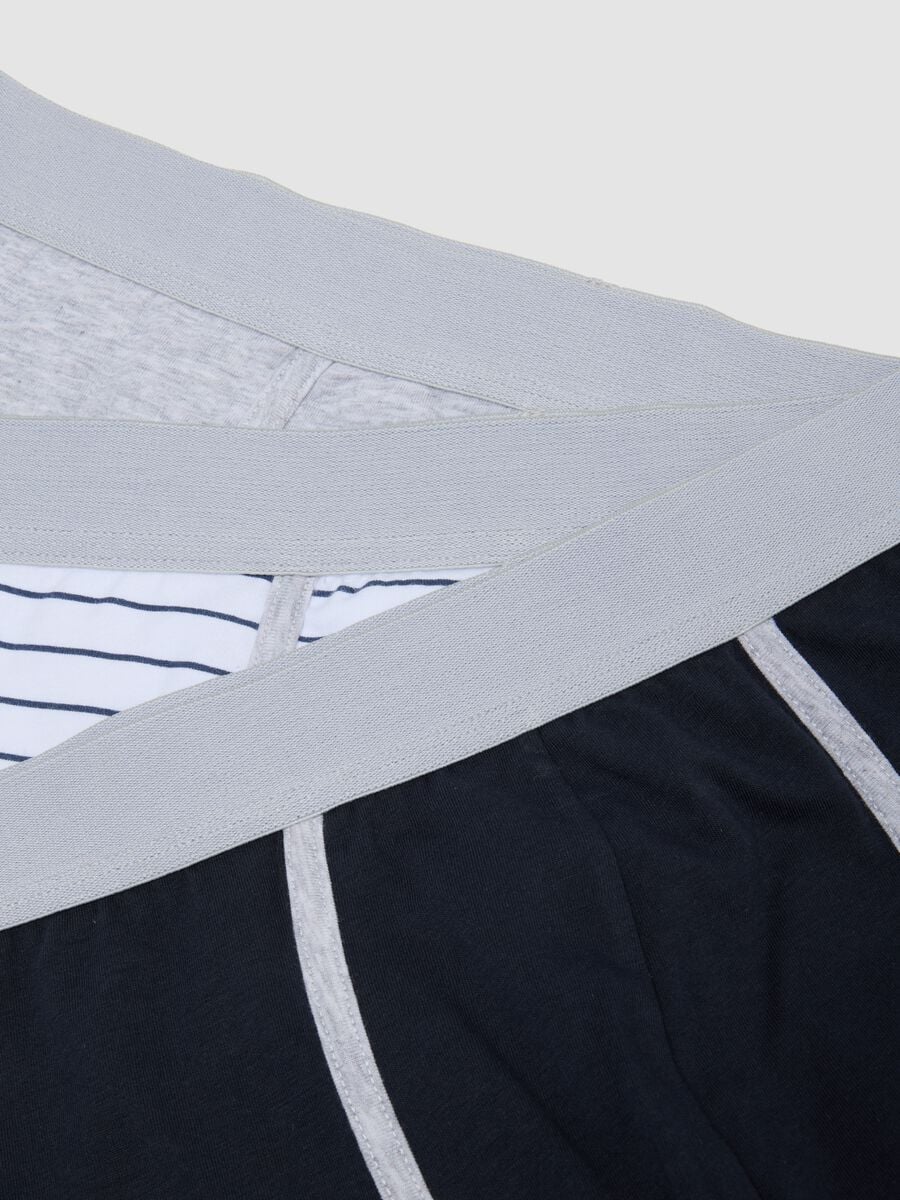 Multicolour 3-pack of stretch organic cotton boxers_1