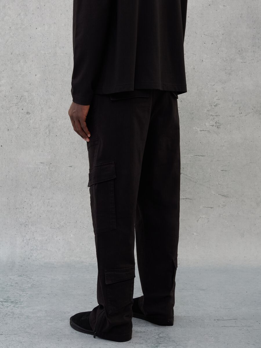 Cargo Pants Black_4
