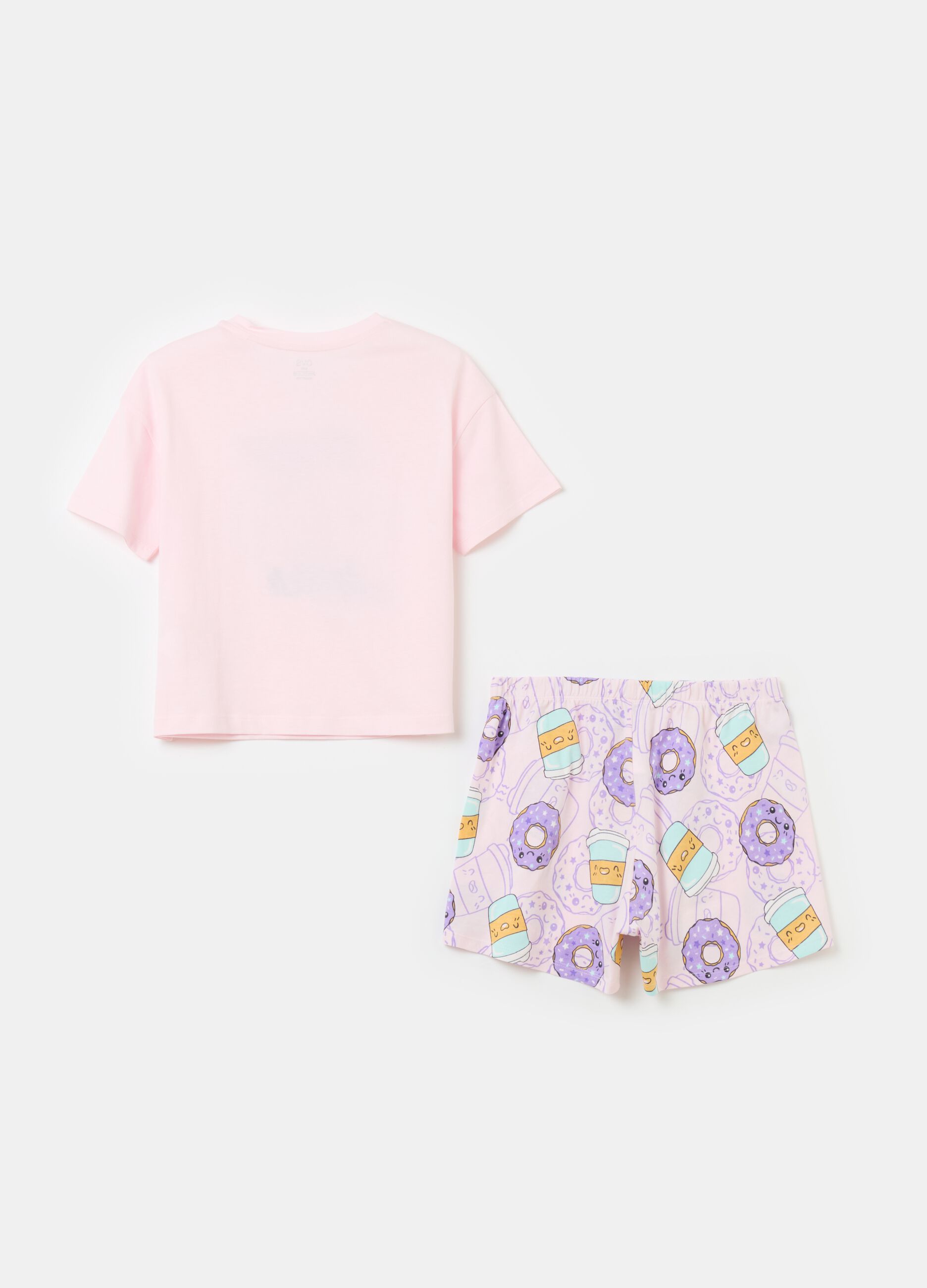 Organic cotton pyjamas with print