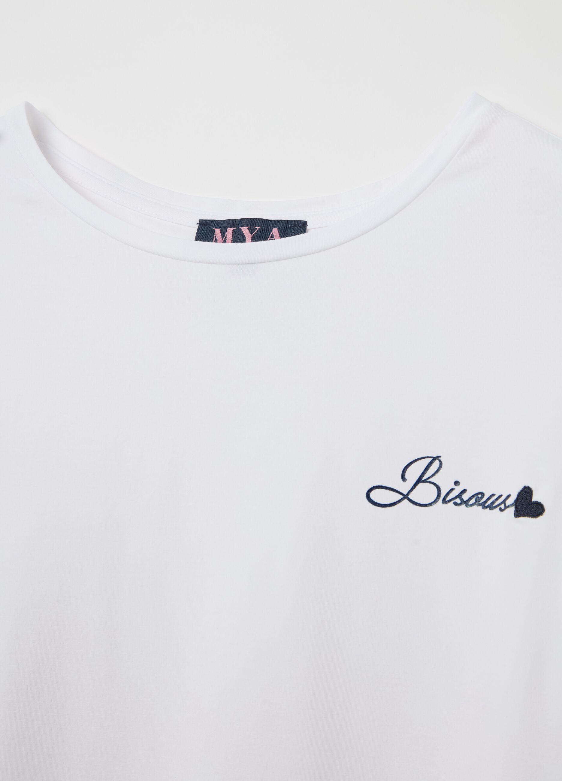 T-shirt in cotone stretch Curvy