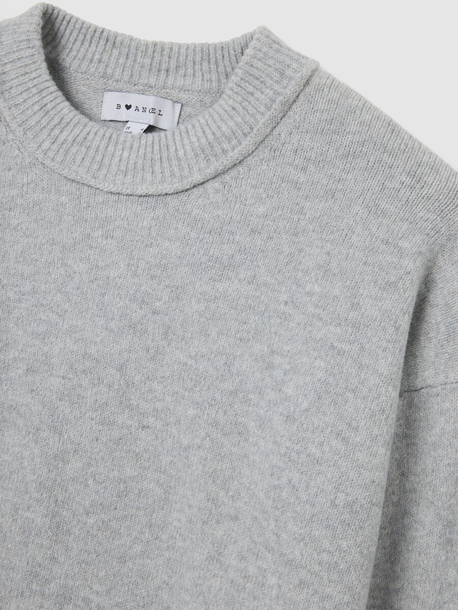 Grey Oversized Jumper_5
