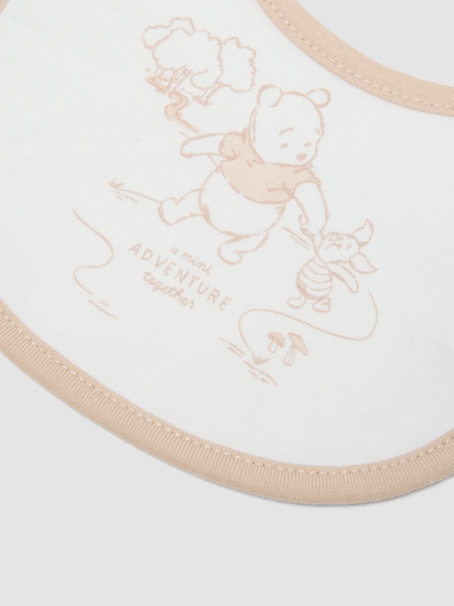 Multicolour pure cotton baby girl bibs 2-pack Winnie-the-Pooh_1