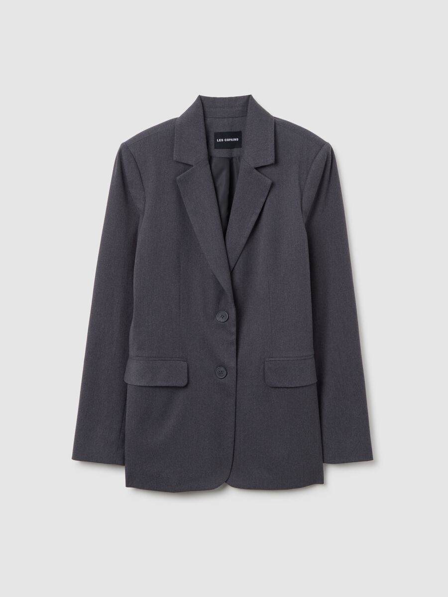 Blazer grigio regular fit_4