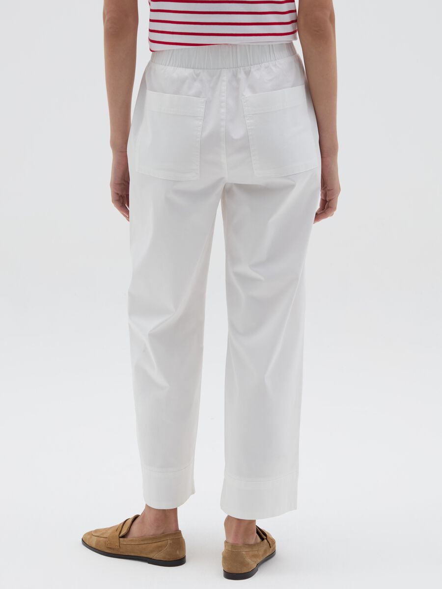 Wide-leg trousers in stretch cotton_3