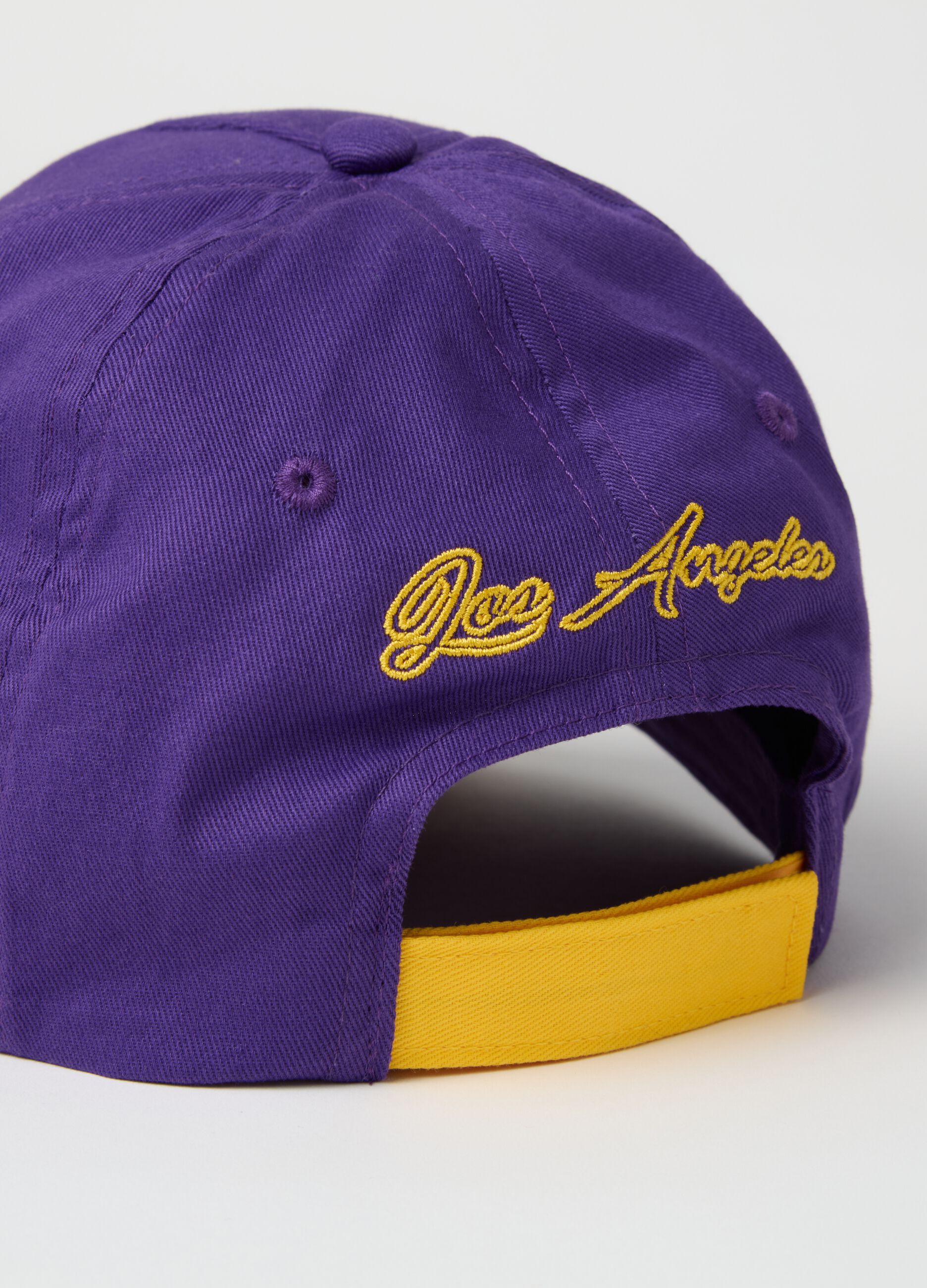 Children's multicolor pure cotton cap with Lakers print