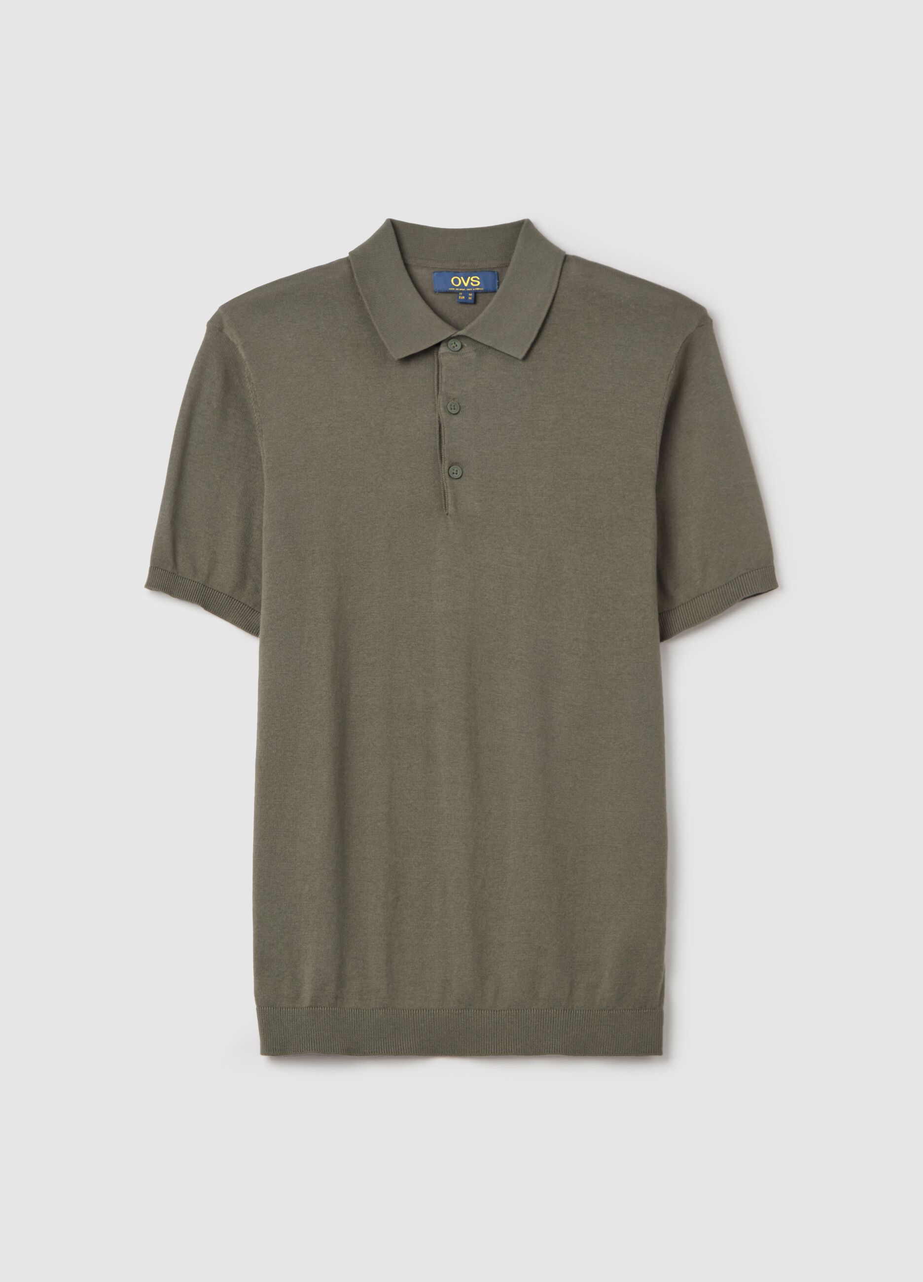 Polo in cotone tinta unita