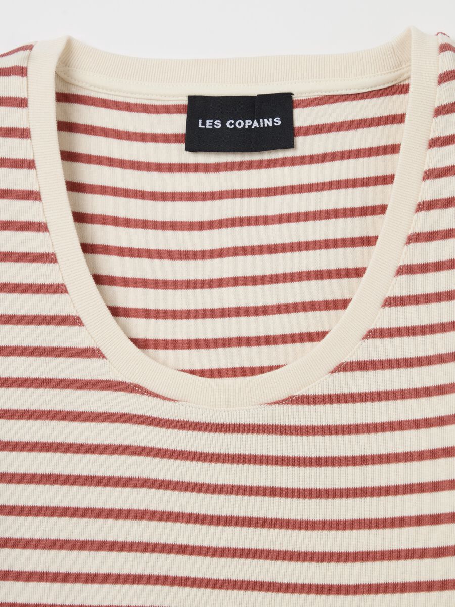 Striped cotton T-shirt_5