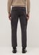 Grey slim fit stretch cotton cargo trousers_2