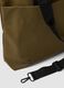 Green handbag with removable shoulder strap_1