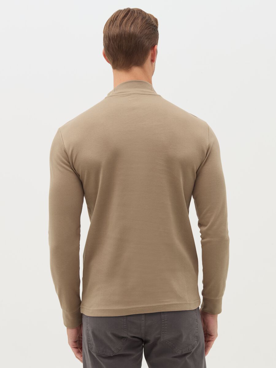 Long-sleeved T-shirt in interlock cotton_2