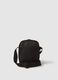 Black Shoulder Bag with Zip Pockets_1