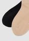 Pack of five multicoloured short ankle socks in stretch organic cotton_1