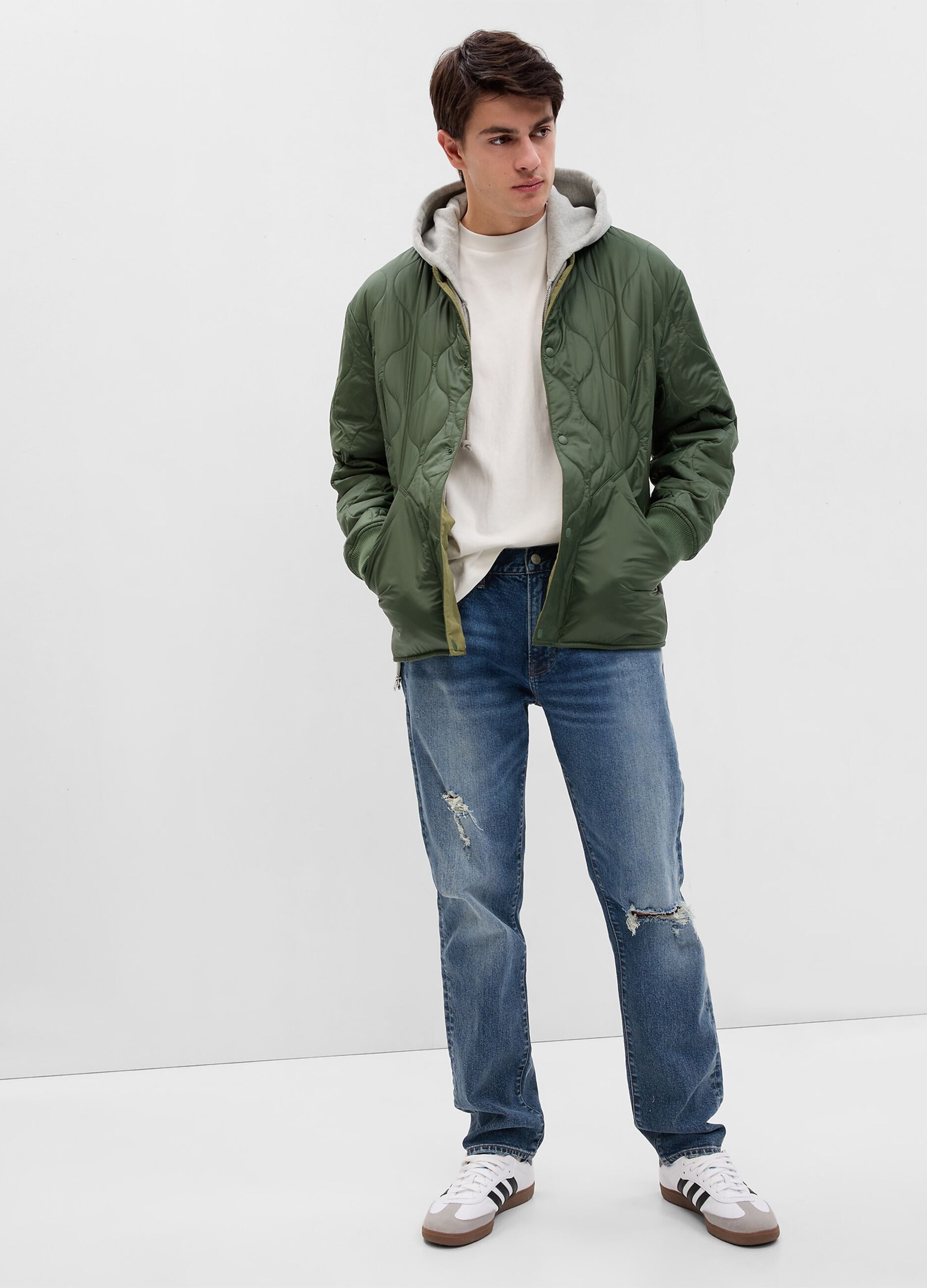 Ovs Jeans slim fit con abrasioni