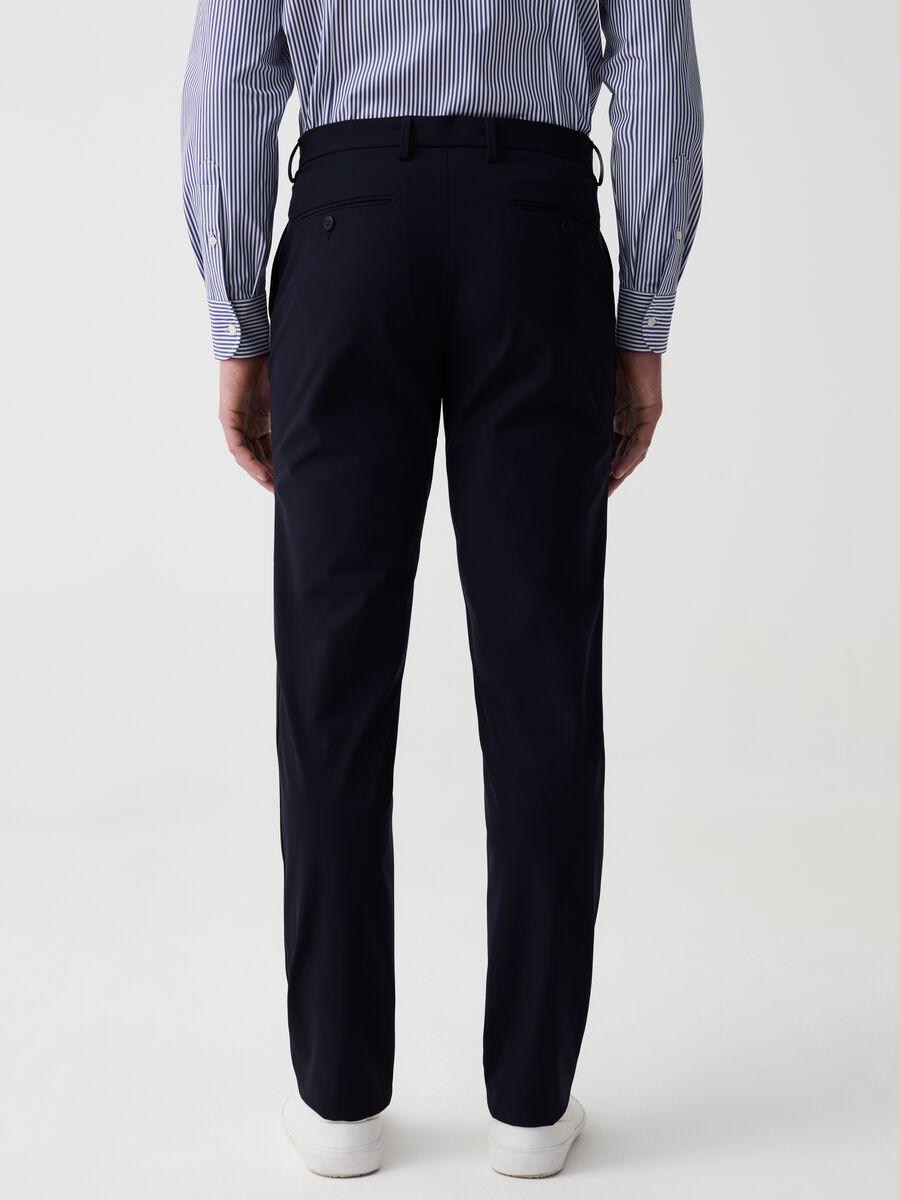 OVS Tech slim-fit stretch trousers_2