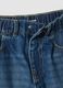 Blue denim cotton-blend boys&rsquo; shorts, regular fit_3